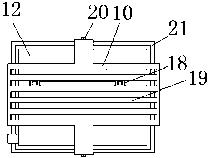 Fixed suspension type base plate for LCD screen