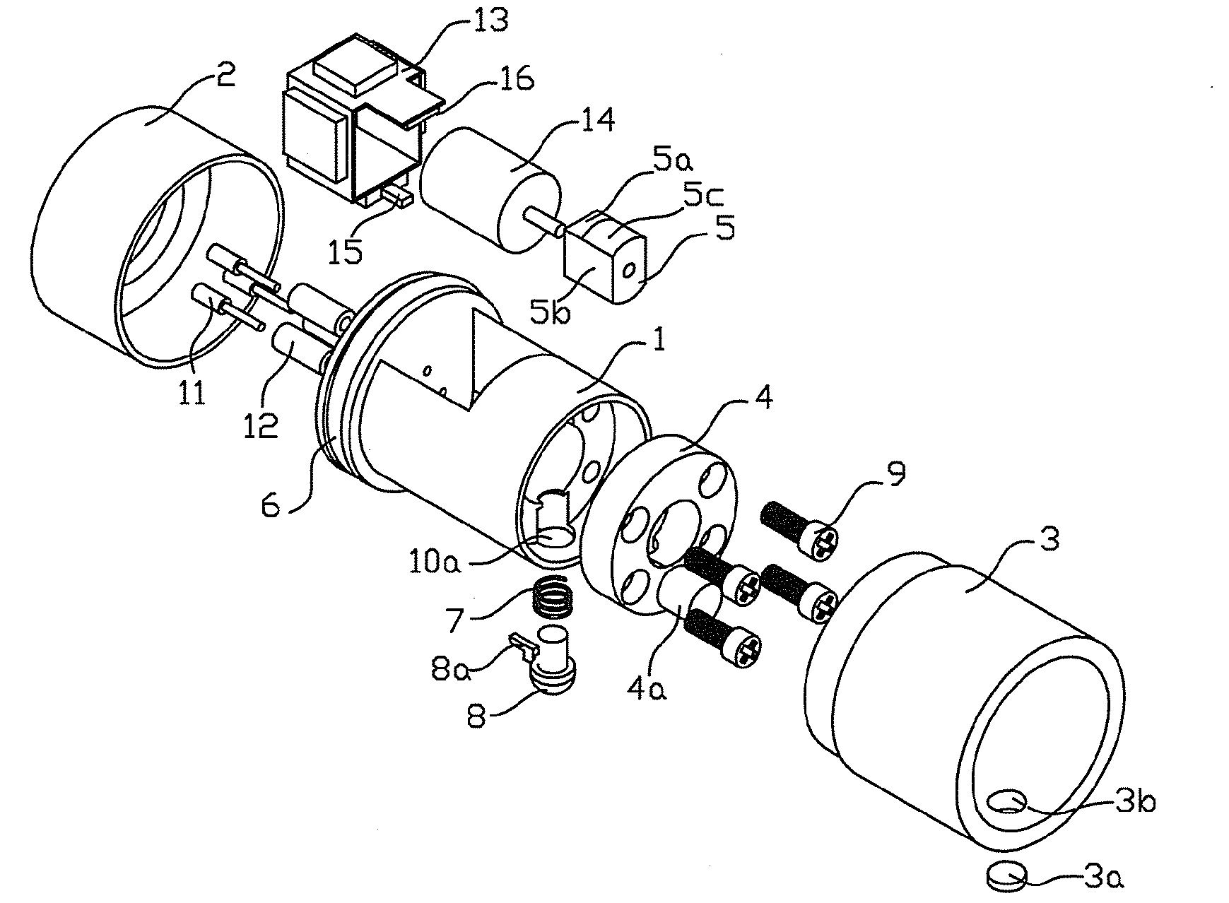 Micropower passive electronic lock cylinder