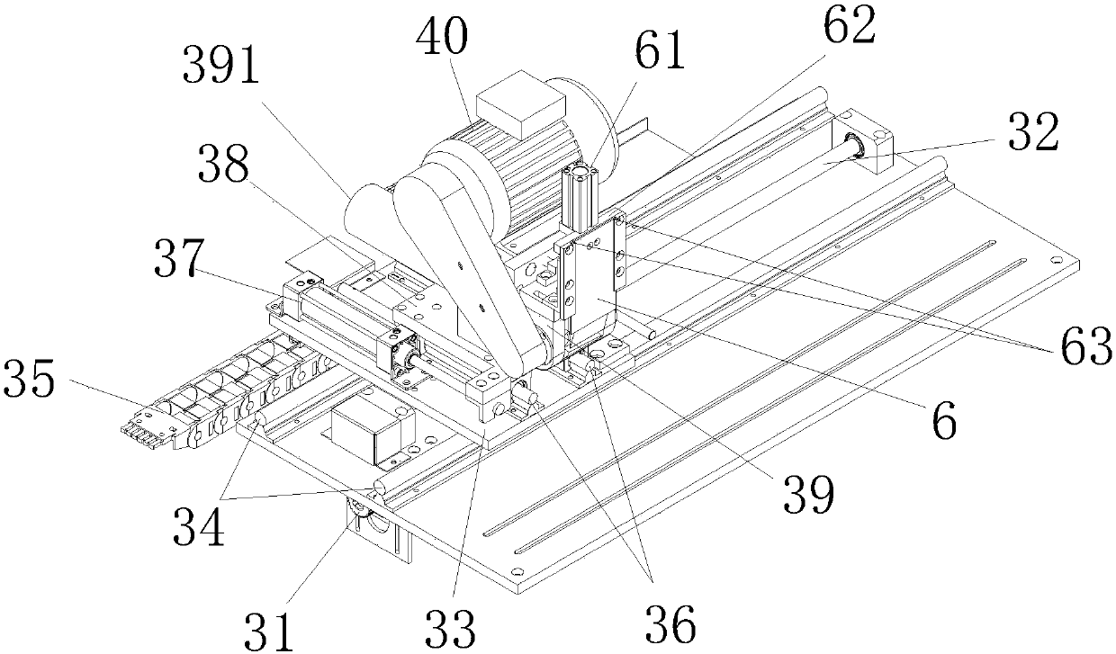 Intelligent flat hair cutting device for rolling brush