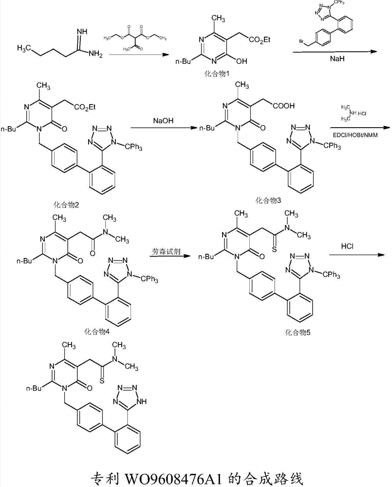 Method for synthesizing Fimasartan