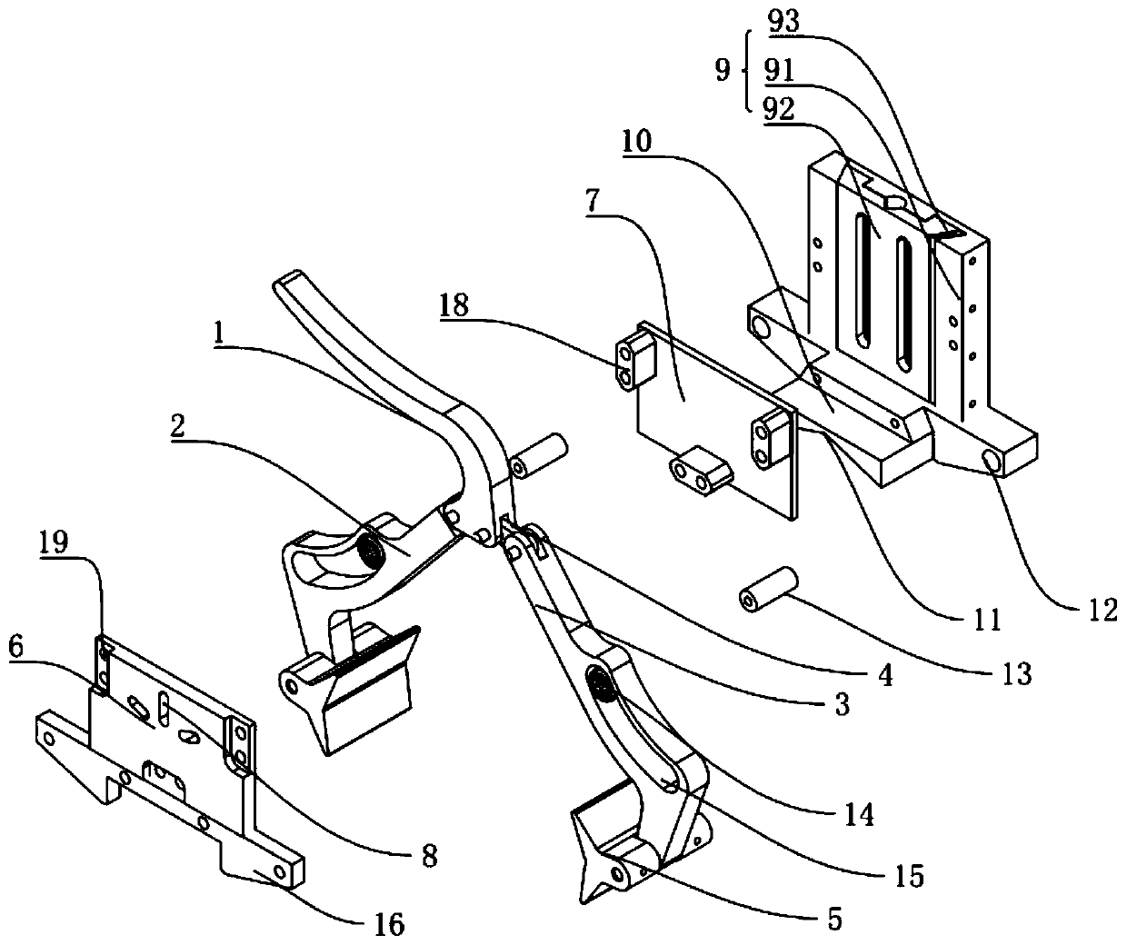 Clamp for pipeline clamping