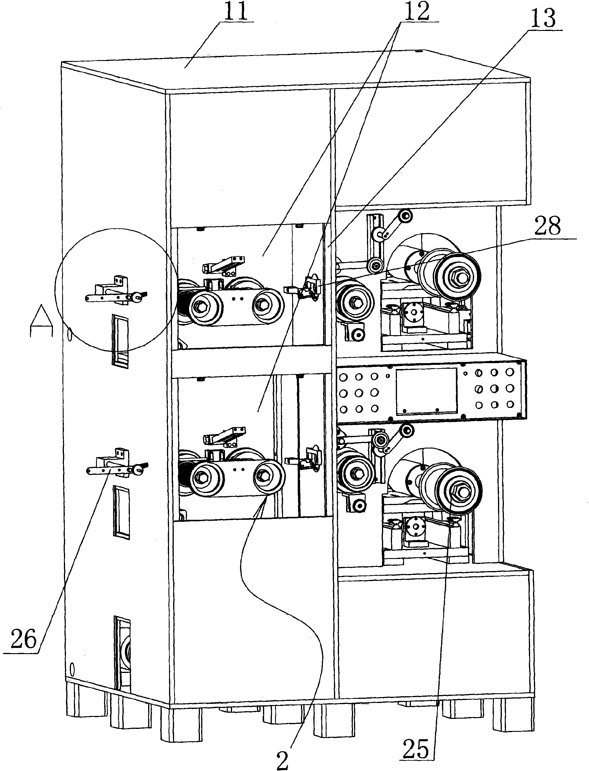 Wire drawing machine