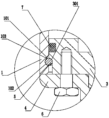 Single seated valve