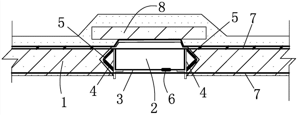 Construction method for post-cast belt of cast-in-place reinforced concrete structure