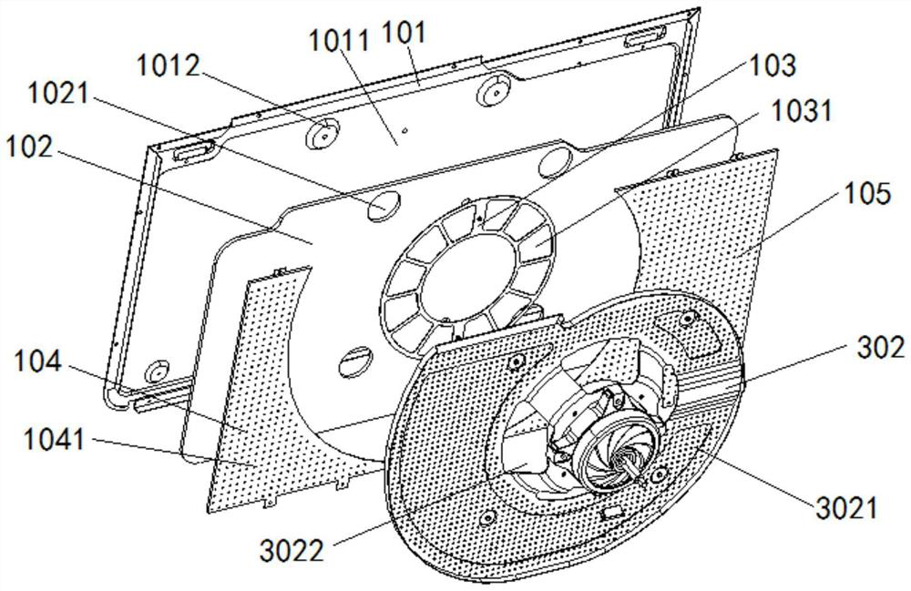 Noise reduction system and range hood