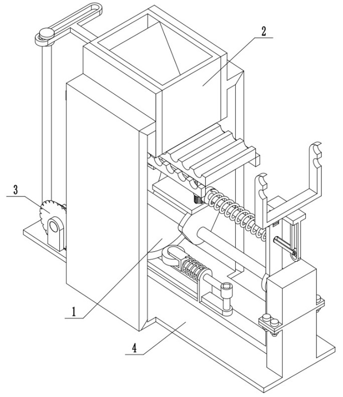 Transportation equipment for rubber rods for tire processing