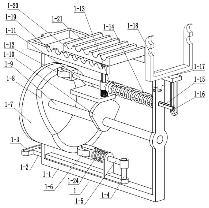 Transportation equipment for rubber rods for tire processing