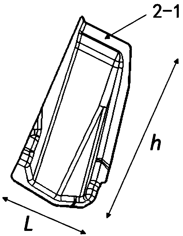 System structure capable of decreasing front dash panel intrusion amount, and automobile