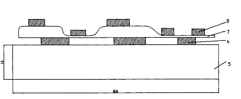 Method for preventing hot working warpage and deformation of large titanium alloy isothermal precise thin web plate forge pieces