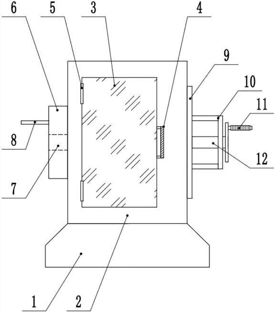Wire winding device arranged between tin soldering power line core and varnished wire
