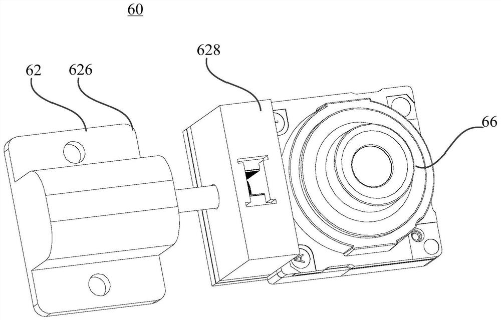 Electronic device, rotating component control method and storage medium