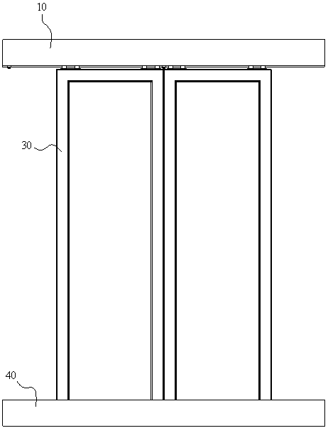 A high-strength multifunctional safety protection door