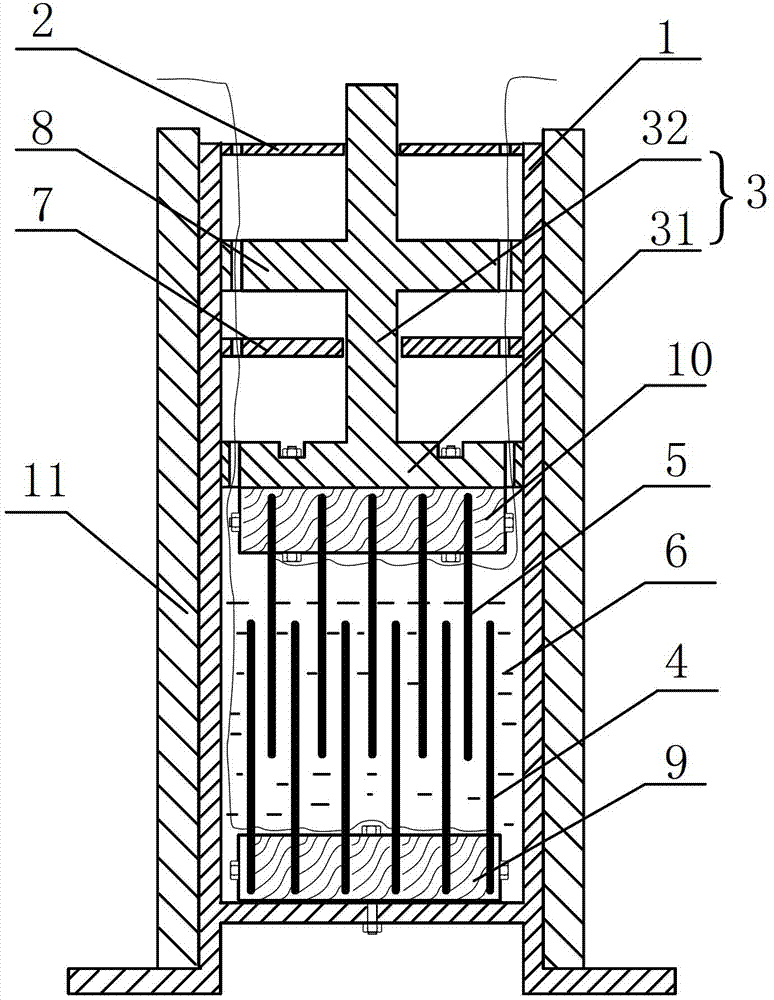 Vibrating roller and driving cab vibration reduction system thereof