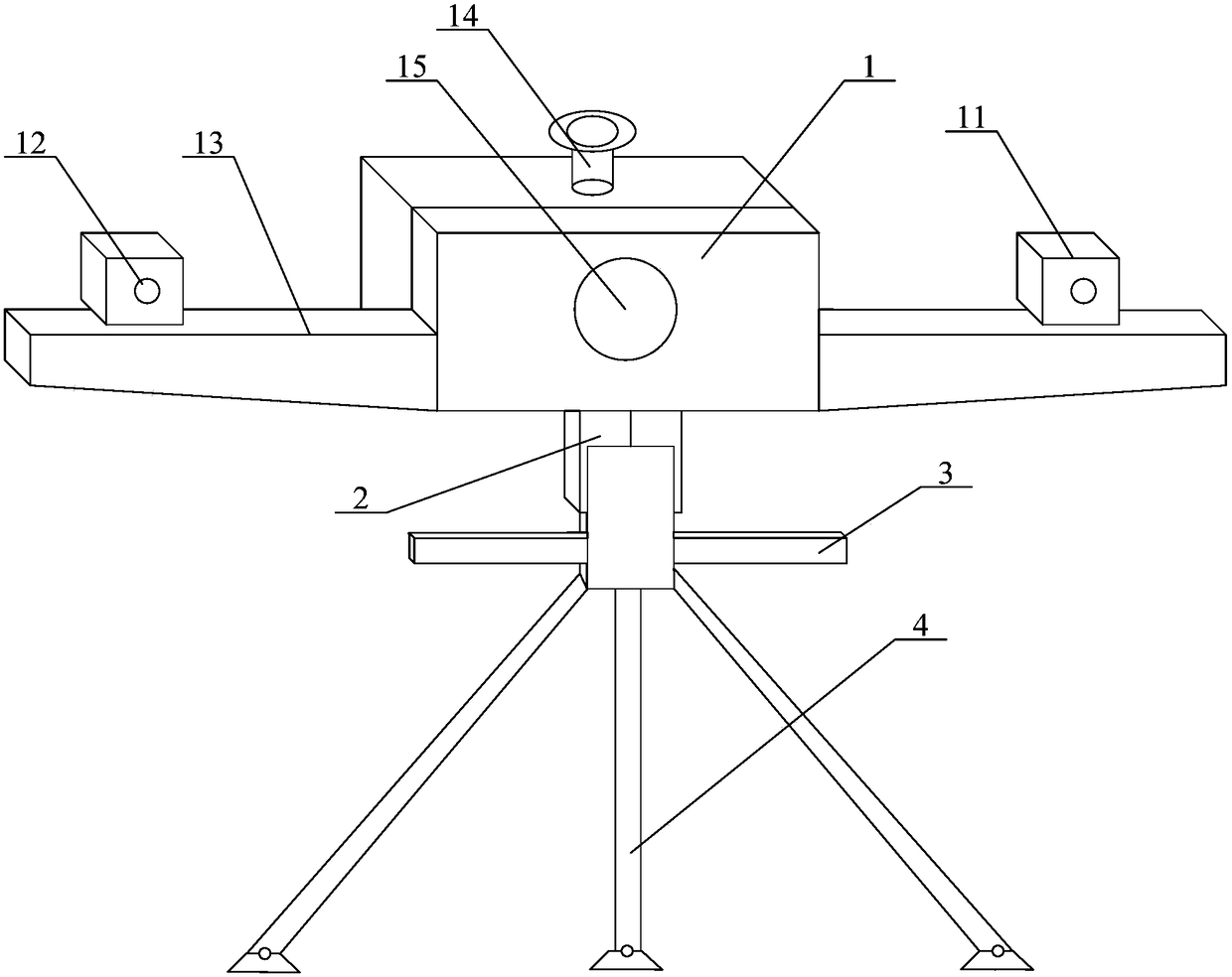 Solar automatic scanning device