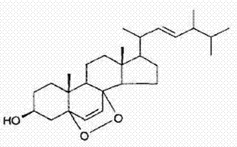Application of 5alpha-8alpha-ergosterol peroxide-6,22(E)-diene-3beta-alcohol to preparation of anti-tumor drug