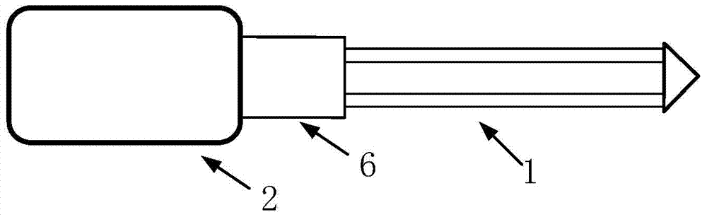 Full view vertebral pedicle operation assisting navigation device and method based on bioelectrical impedance