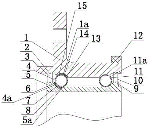 Anti-skidding hub bearing