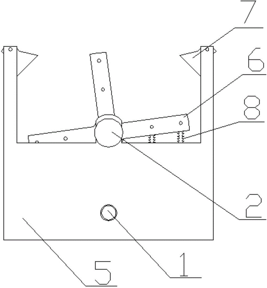 Device for removing inorganic salts in aquaculture water by using attached algae