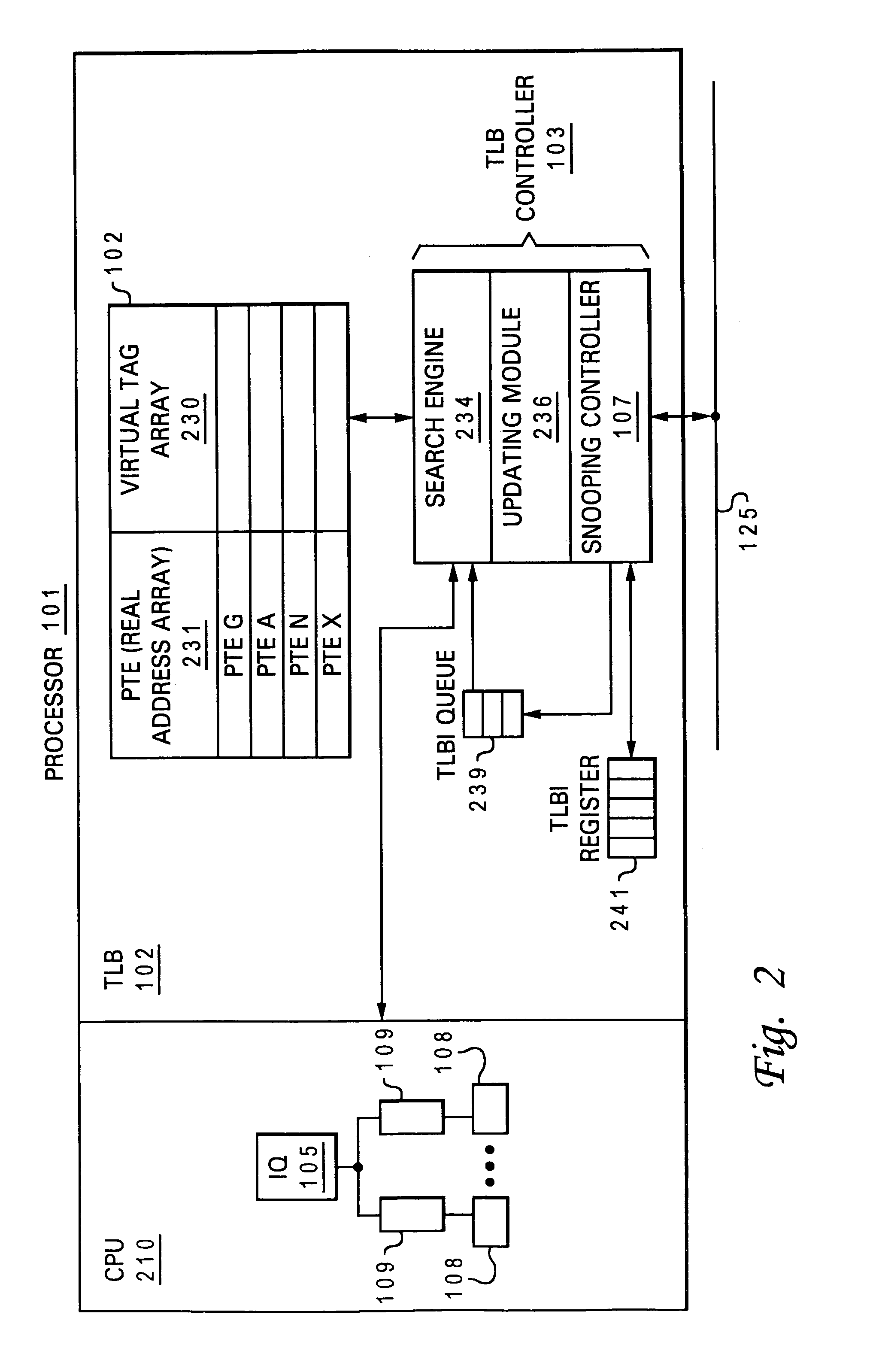 Multiprocessor system supporting multiple outstanding TLBI operations per partition
