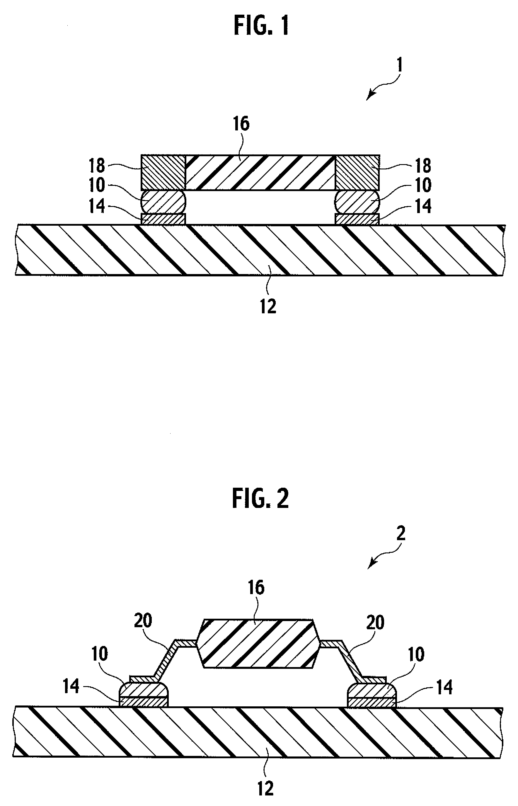 Adhesive composition, electronic-component-mounted substrate and semiconductor device using the adhesive composition