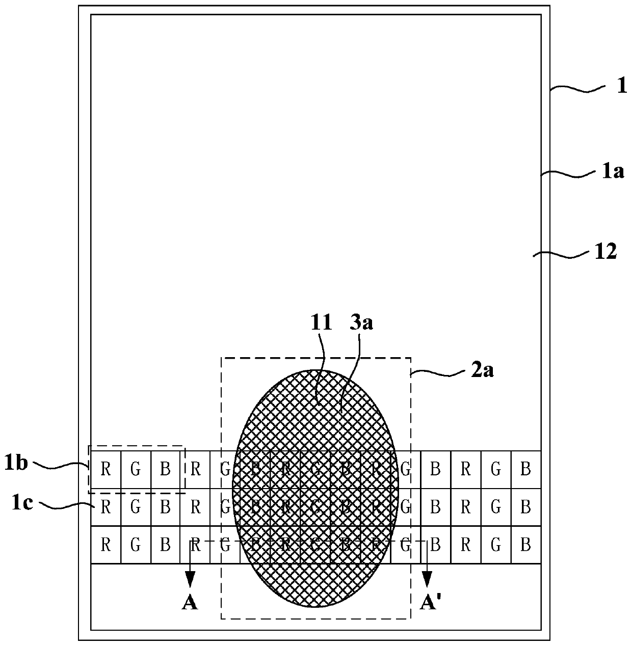 Display and input device