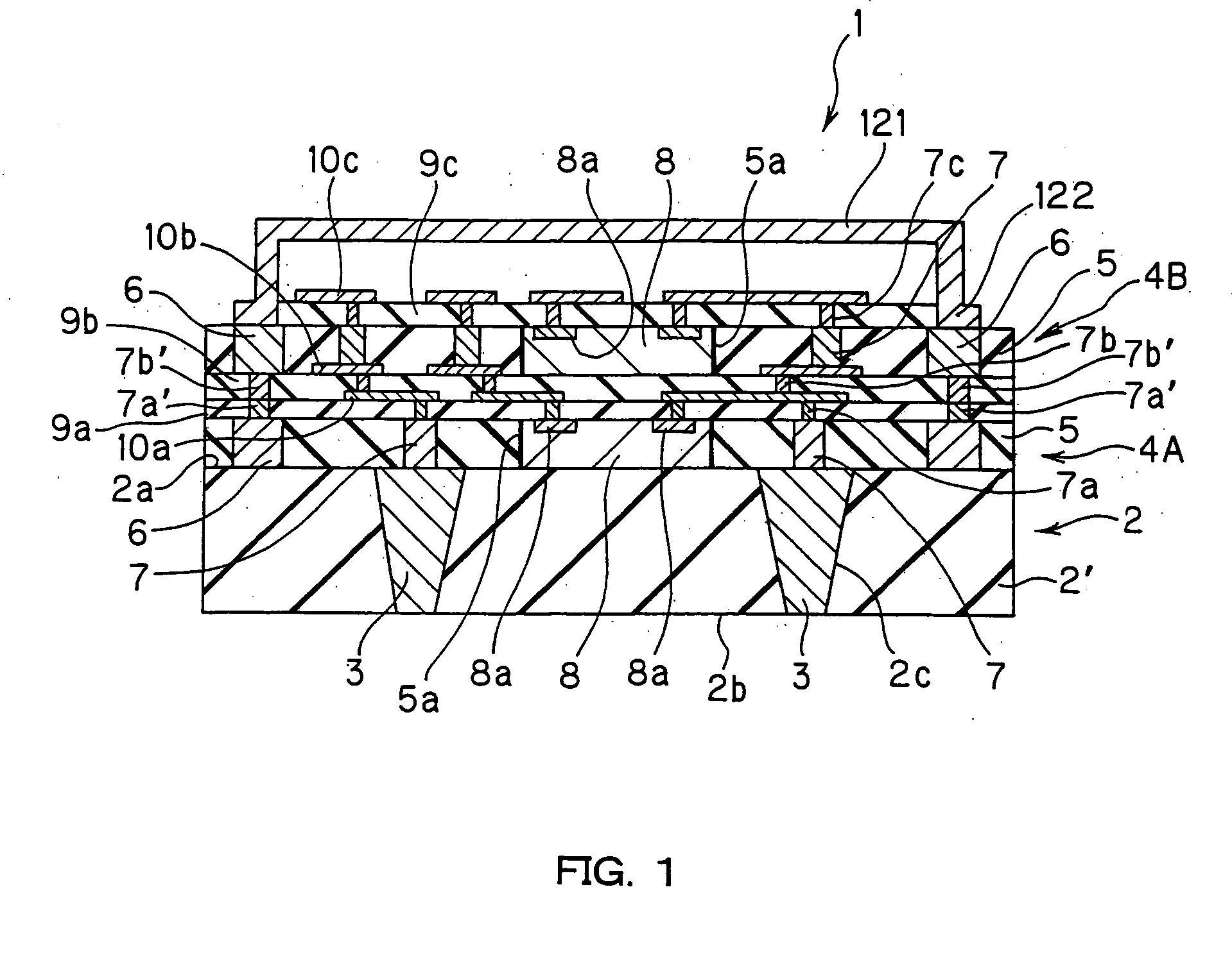 Electronic device and production method thereof