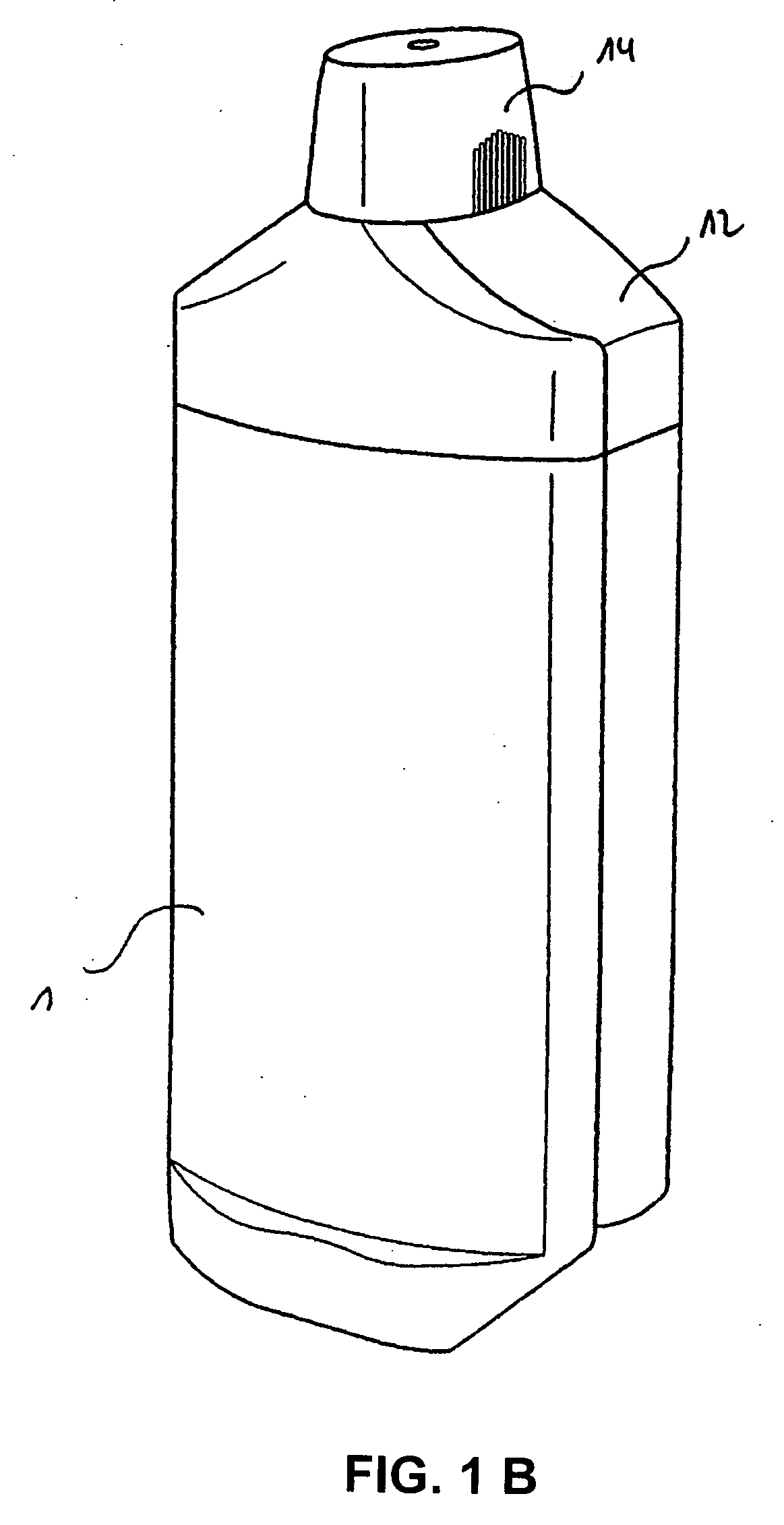 Dispenser bottle for liquid detergents that are comprised of at least two partial compositions