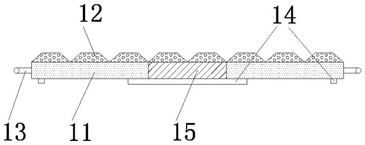 Plastic packaging box with pressure-resistant function