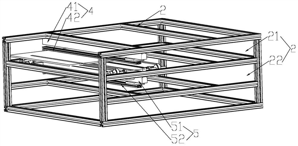 Automatic feeding and discharging device based on digital control drilling machine for circuit board