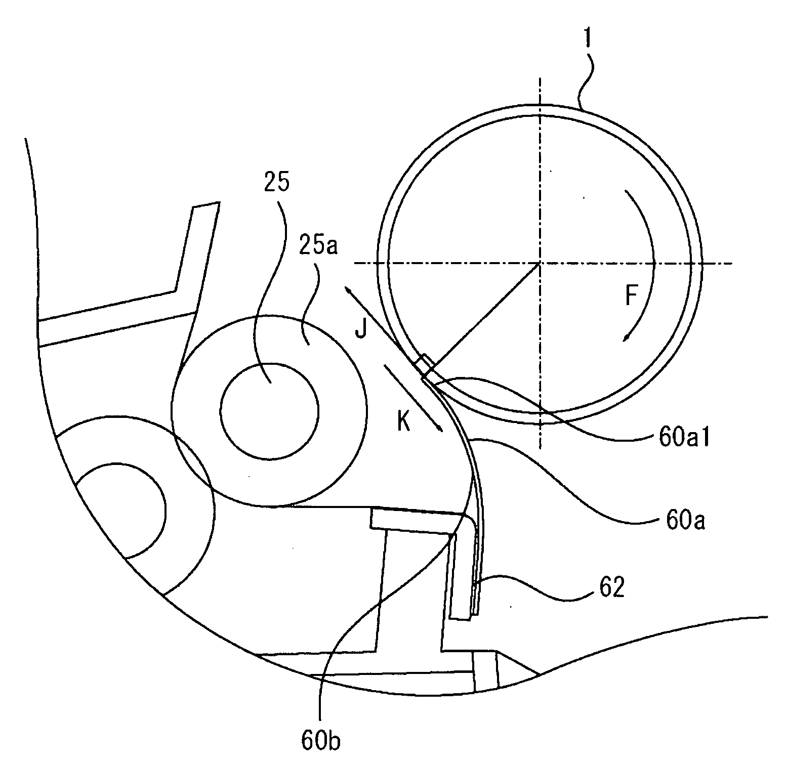 Process cartridge and photoelectrographic image forming apparatus