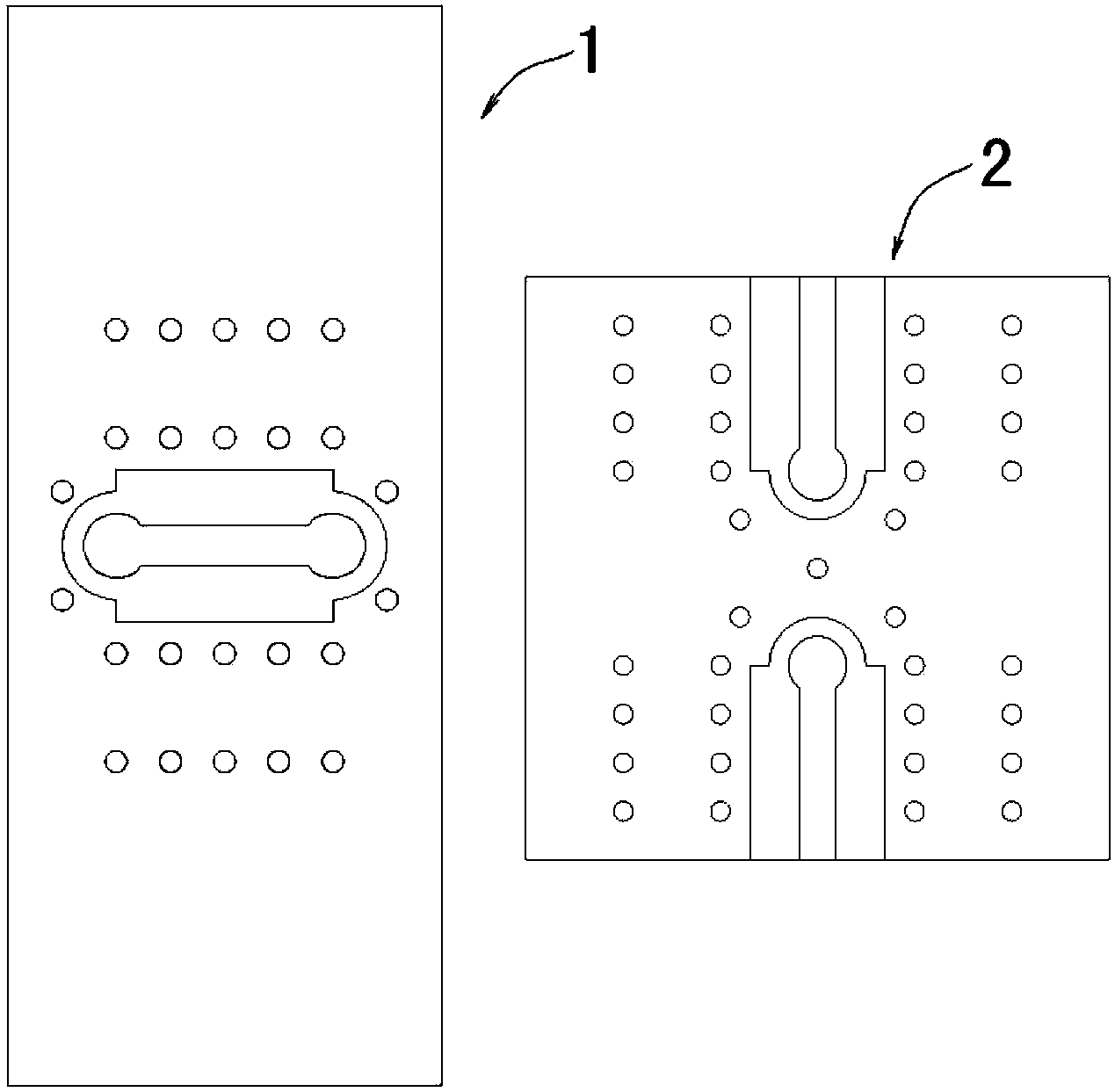 Lamination type three-dimensional LTCC perpendicular-interconnection microwave module