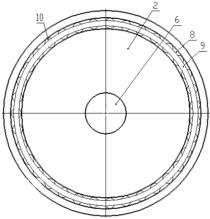 Device and method for solidifying superhard-material grinding wheel abrasive block with substrate