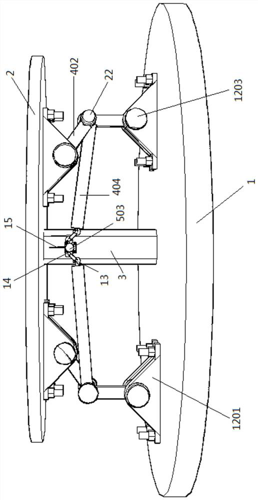 Device for testing the bearing capacity of pile-soil composite foundation