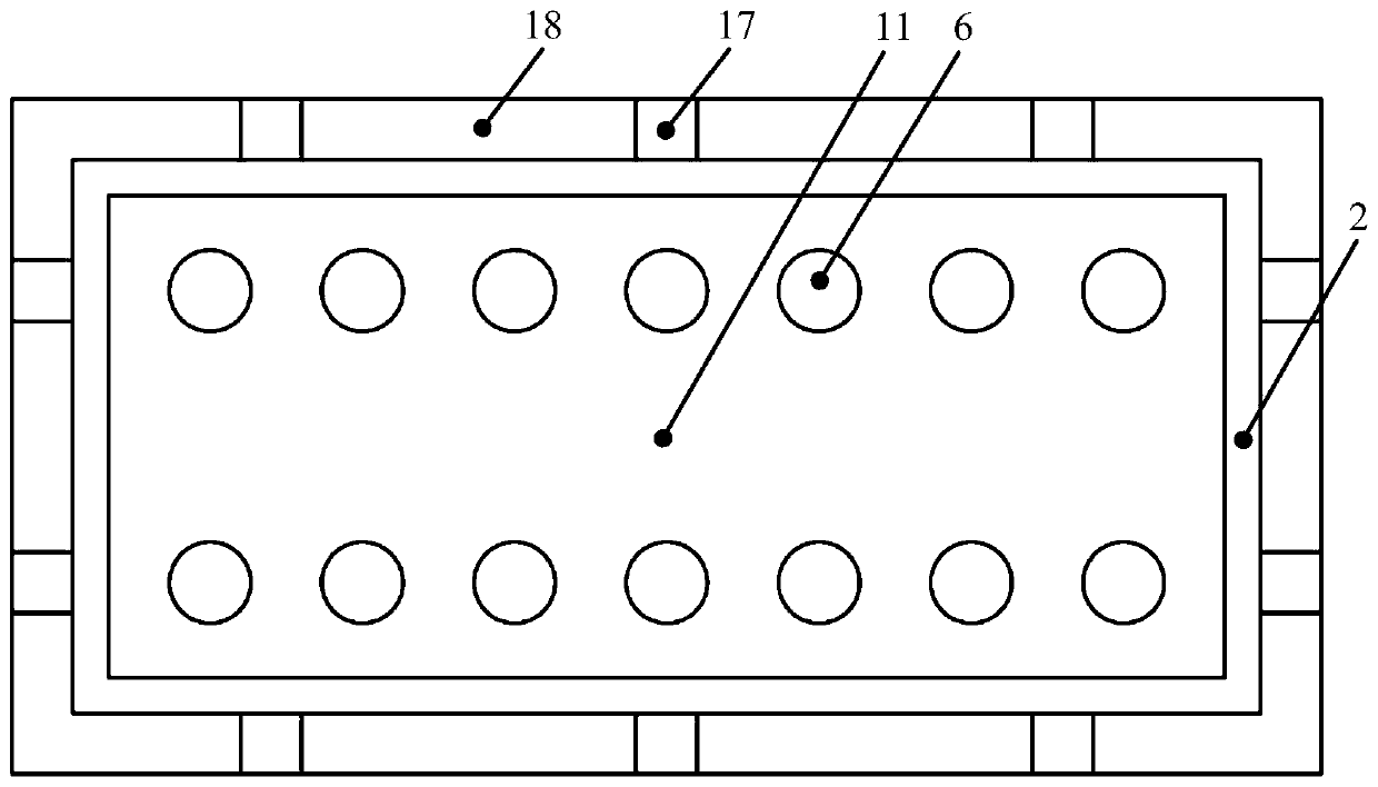 Integral floating anti-disturbance double-stage micro-vibration isolation platform