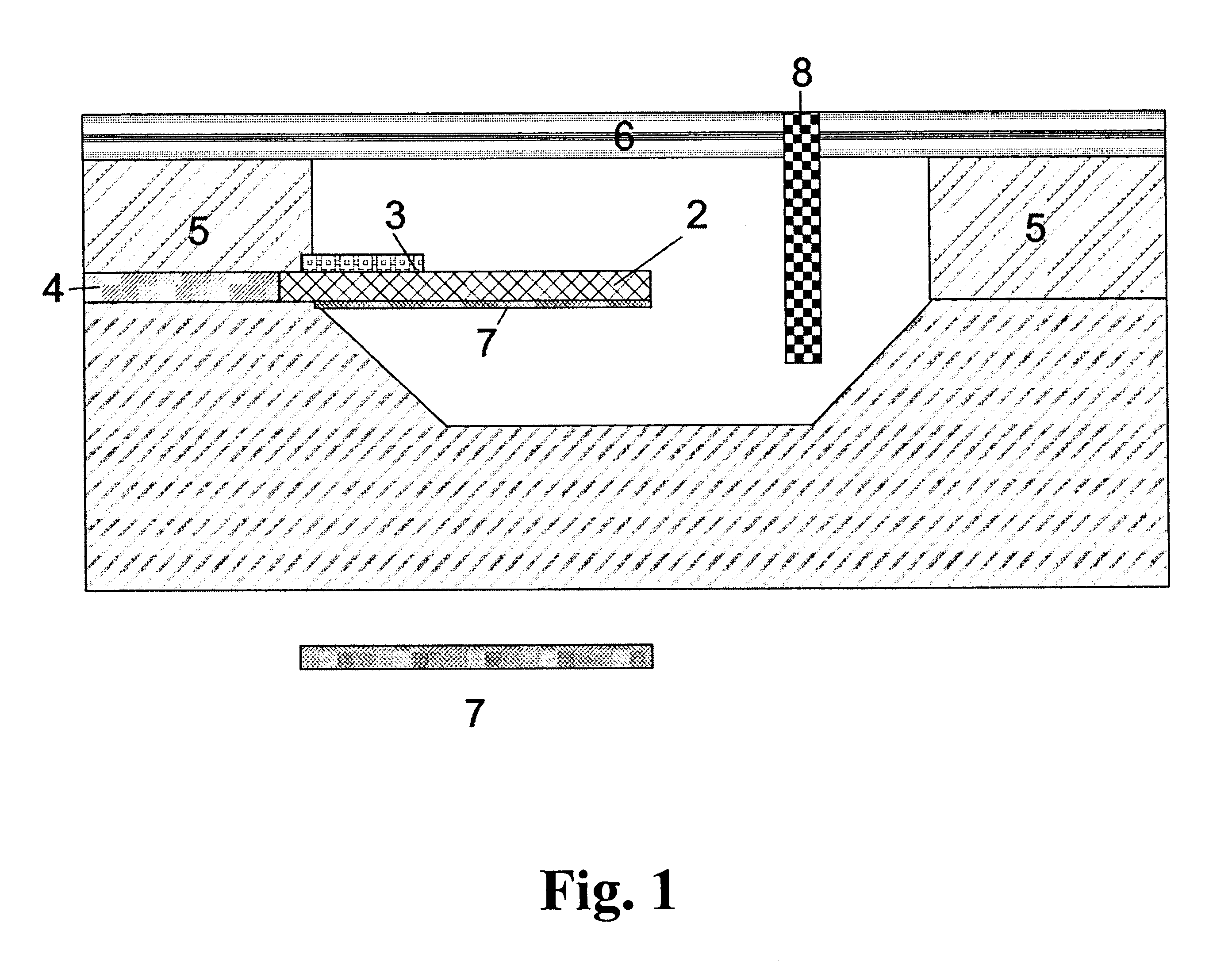Transducer for microfluid handling system
