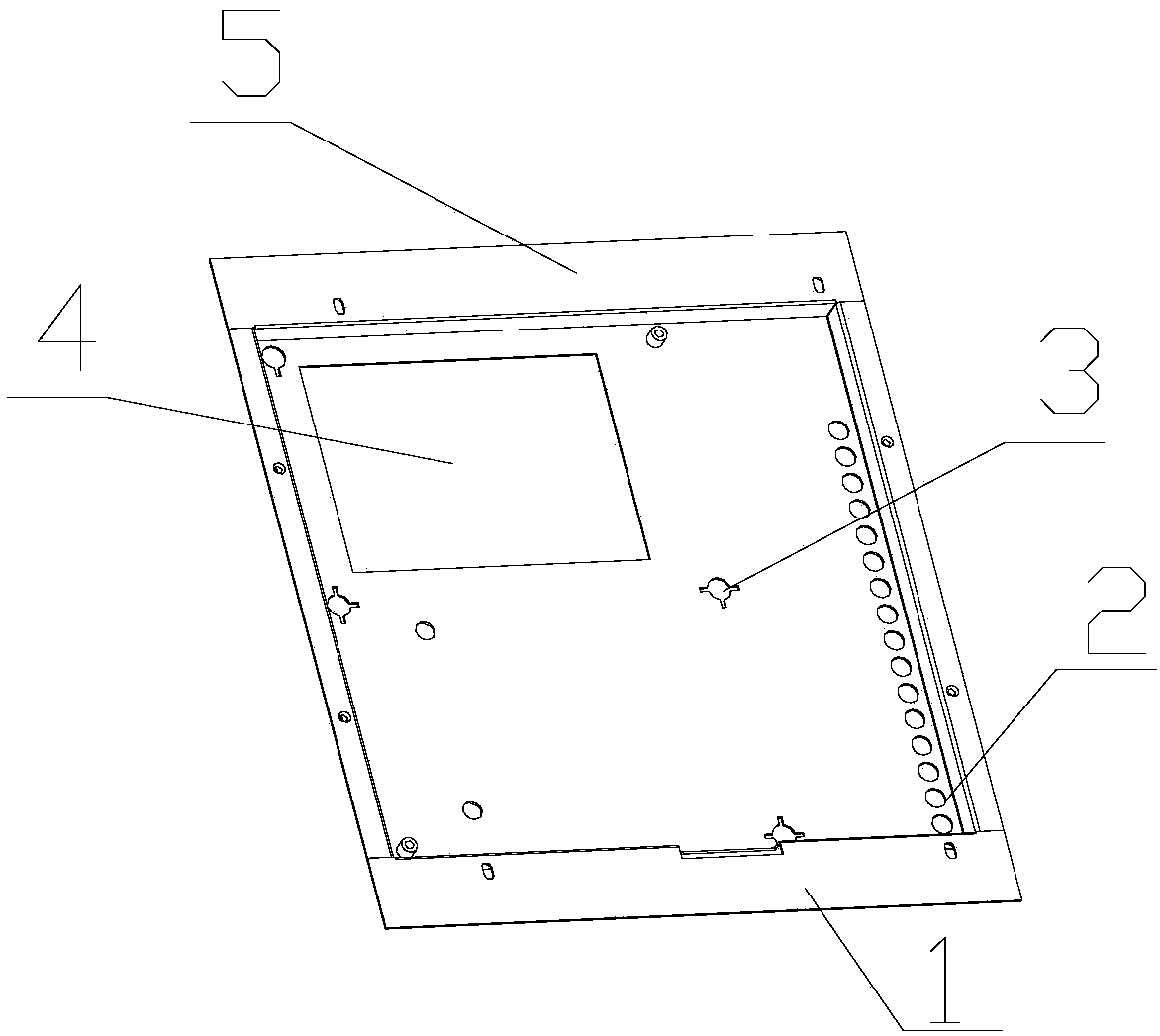 Drying machine box door