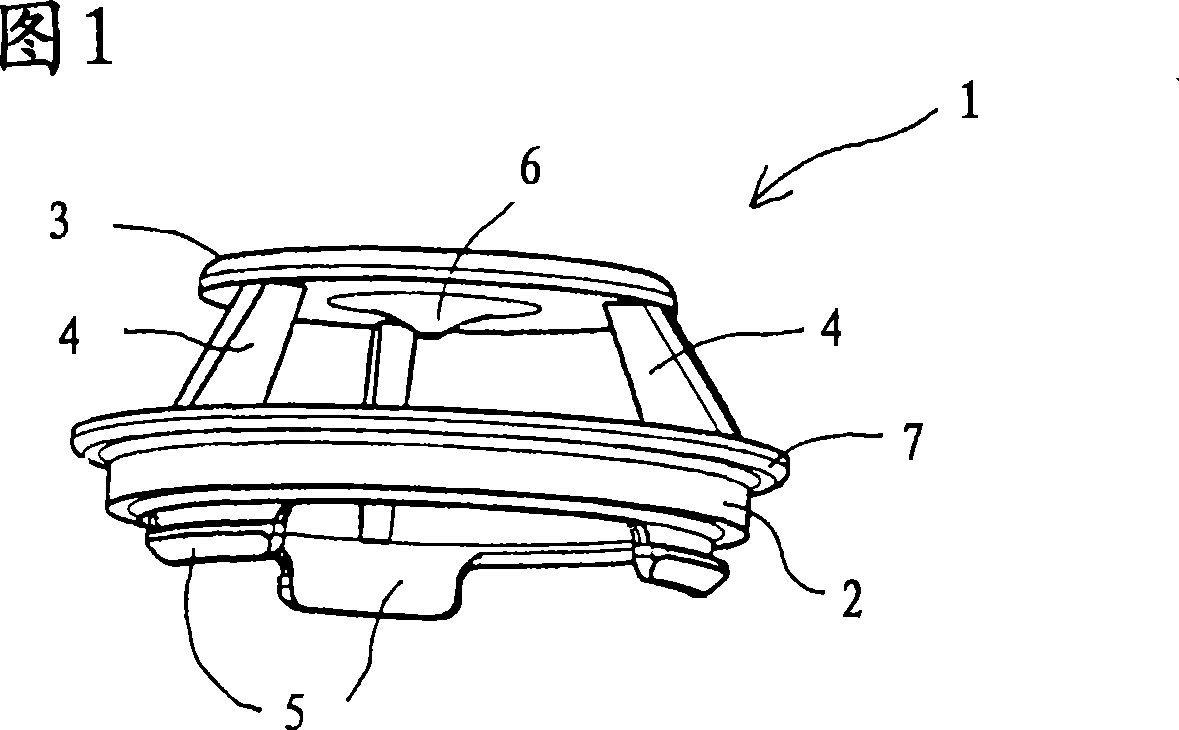 Spray arm bearing and dishwasher with a spray arm arrangement