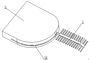 Collection mechanism used for suspended garbage cleaning device