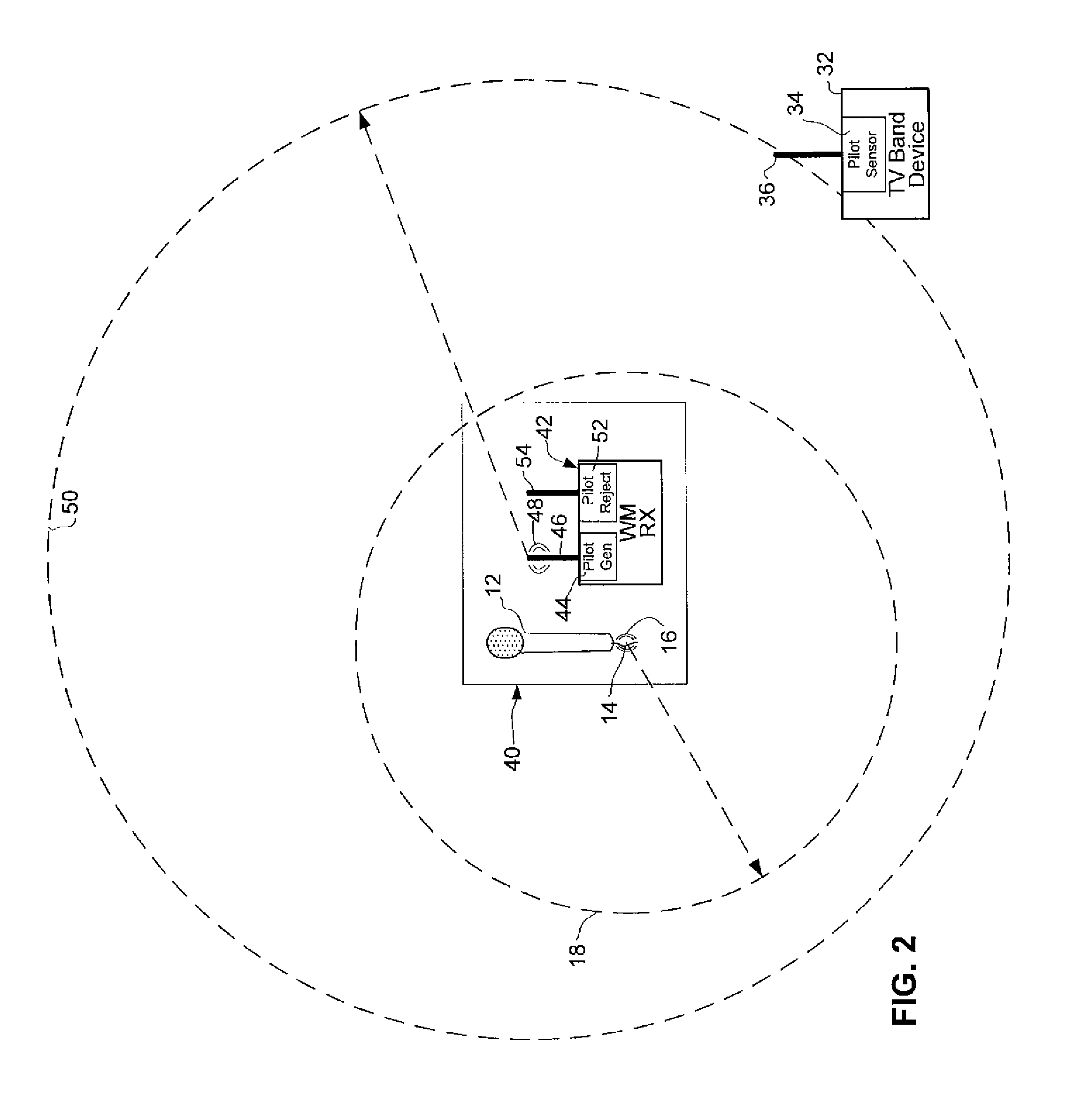 System and Method For Protecting Transmissions of Wireless Microphones Operating in Television Band White Space