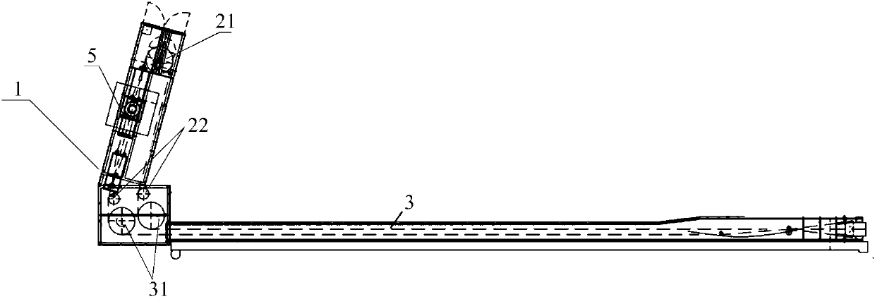 Bulk particle conveying device