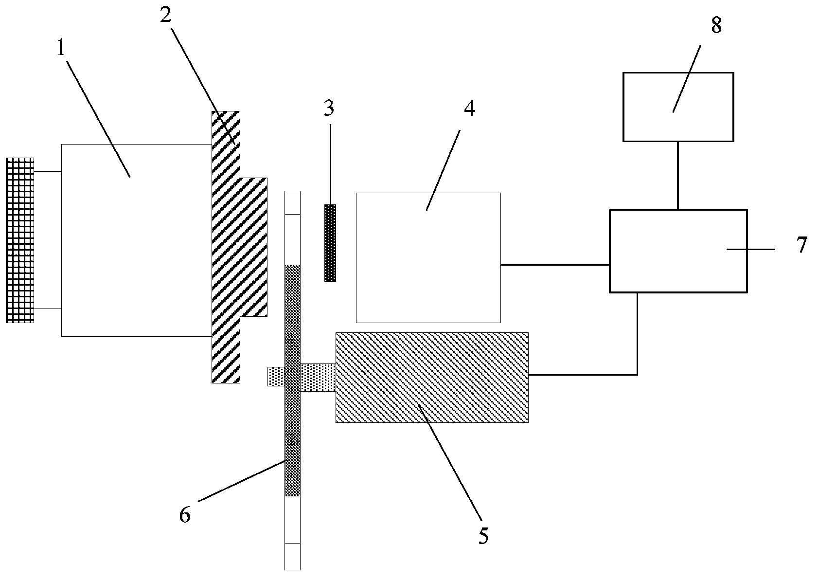 Detection device and method for olefin gas