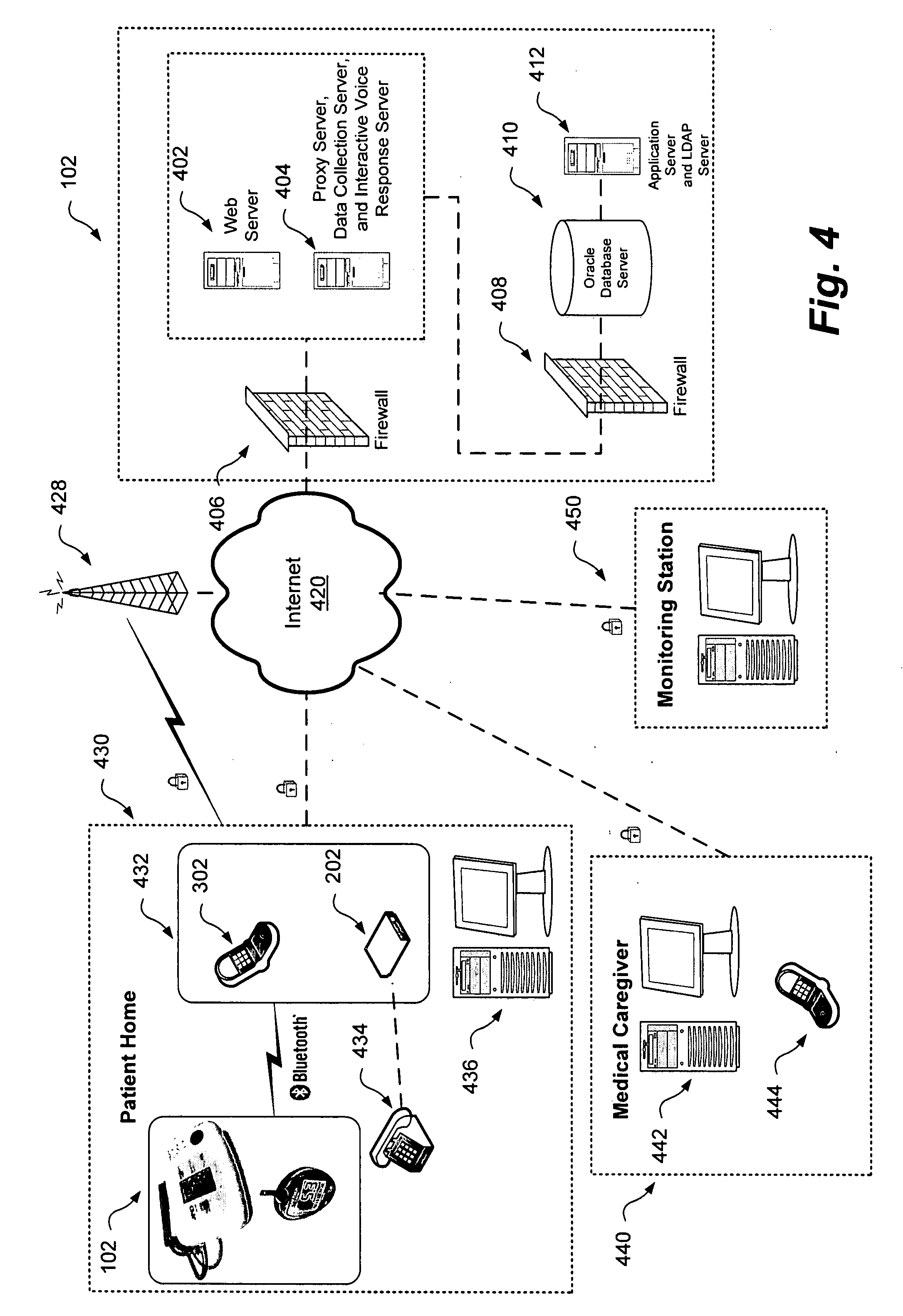 Health monitoring system and method