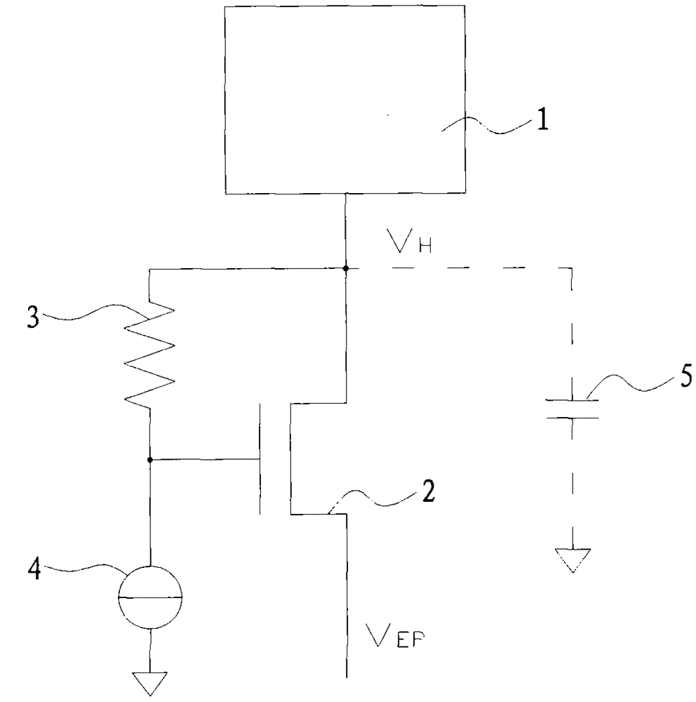 Charge pump output voltage regulation circuit