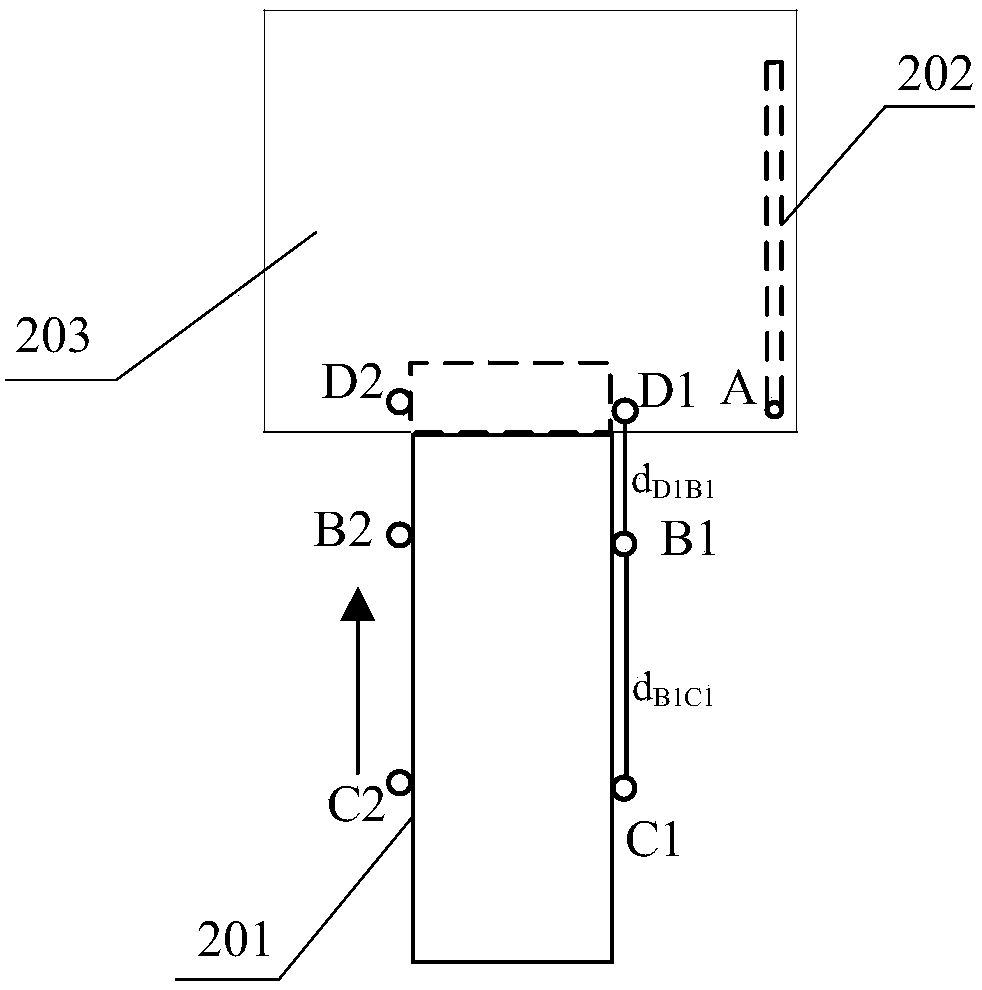 A system and method for detecting the appearance of communication leaky cables in vehicle-mounted tunnels