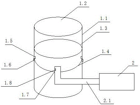 Sewage Treatment Method Based on Vertical Partition