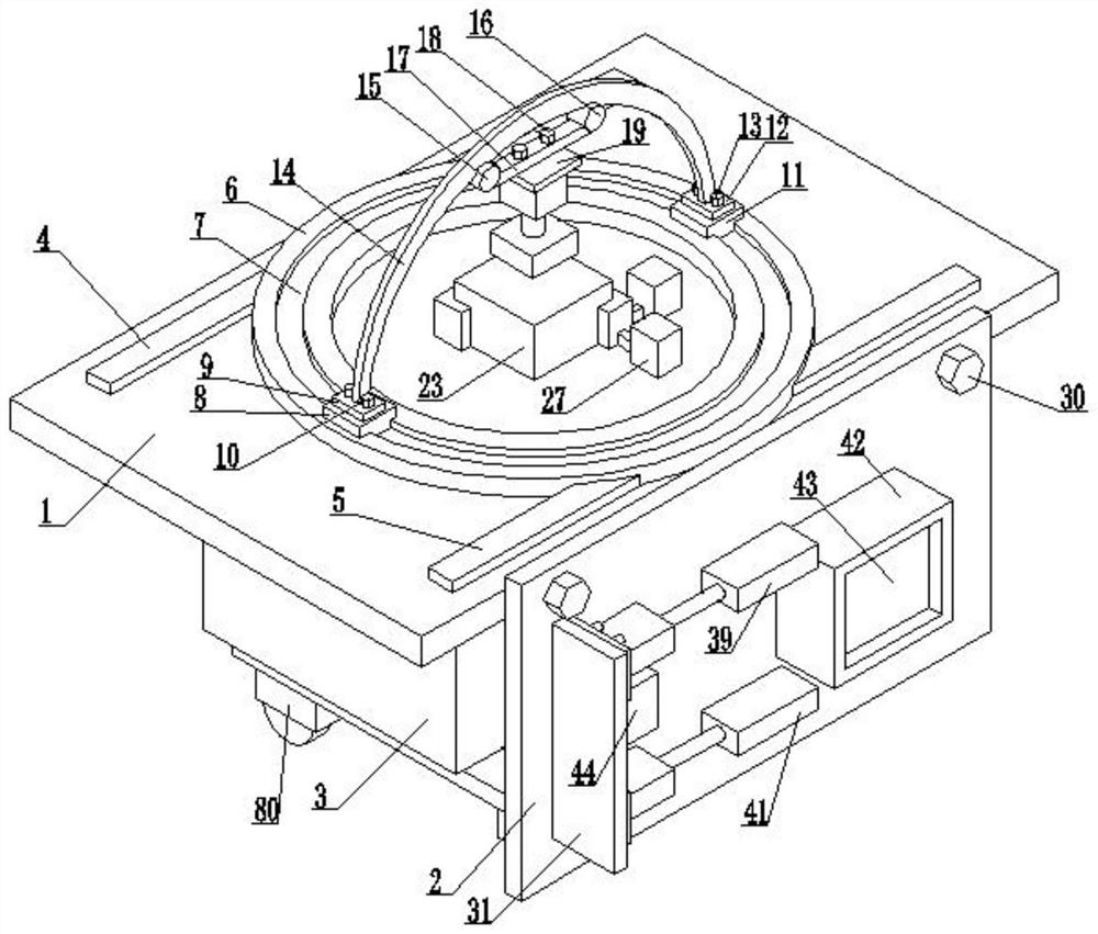 Stamping die for part production