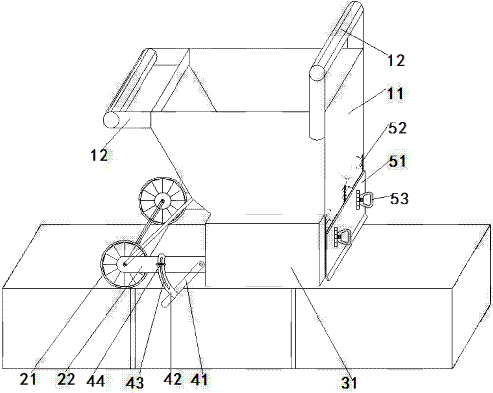 Portable high-precision masonry mortar-laying device and working method thereof