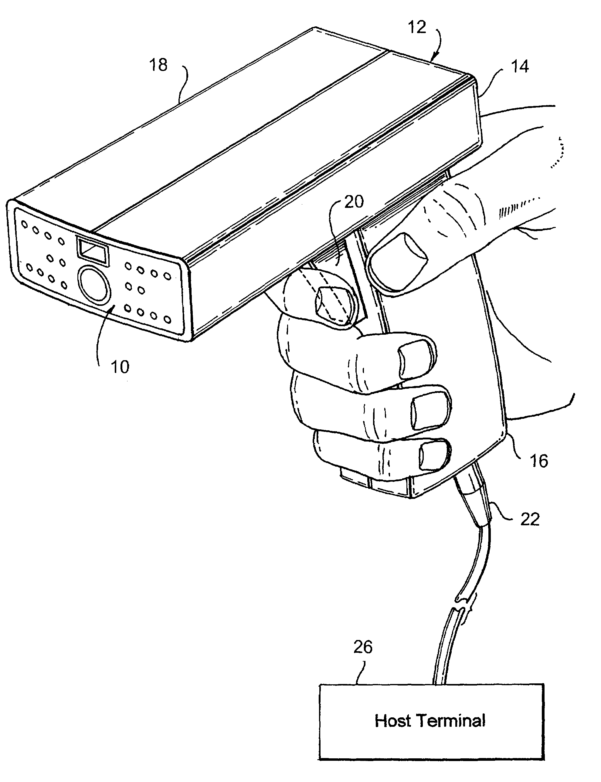 System and method for auto focusing an optical code reader
