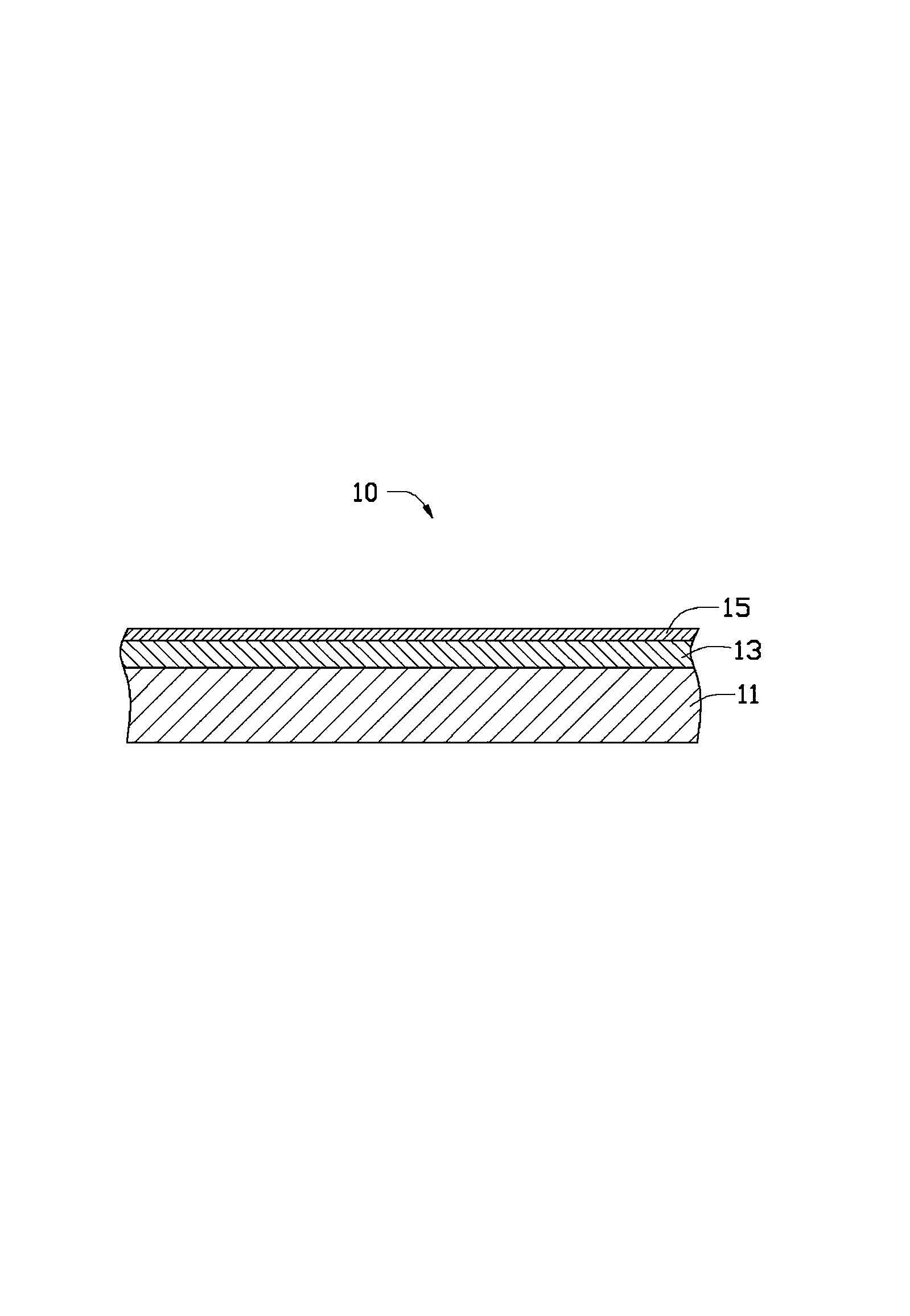 Coated member and making method thereof