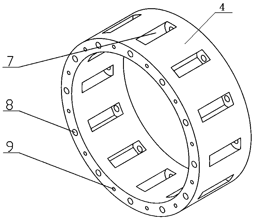 Roller bearing retainer
